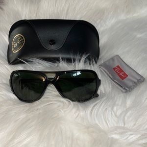RayBan polarized black sunglasses